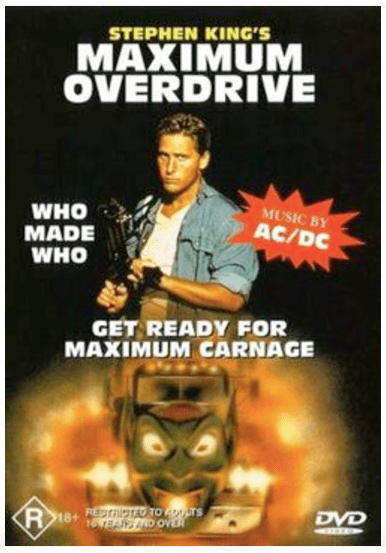 Maximum Overdrive movie poster