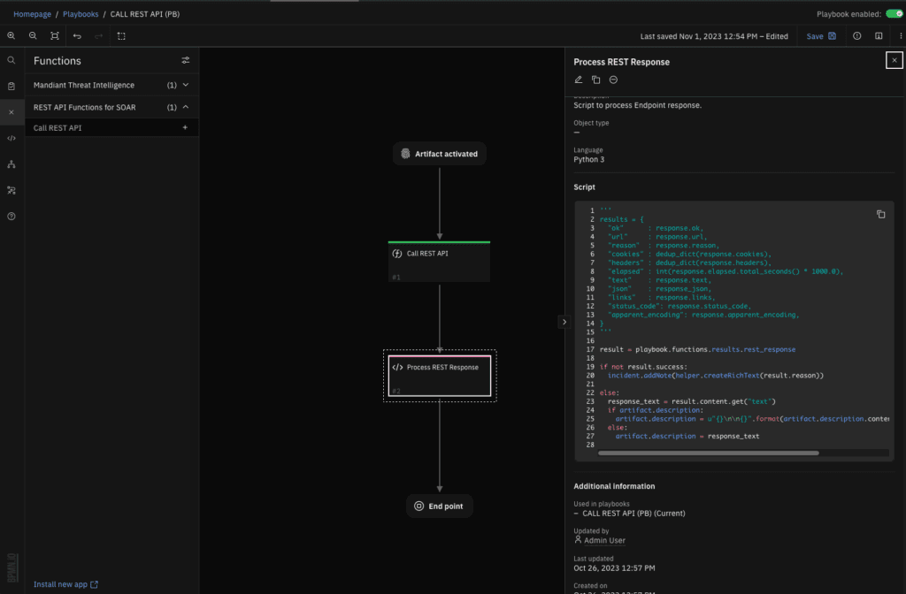 IBM XForce Exchange dashboard