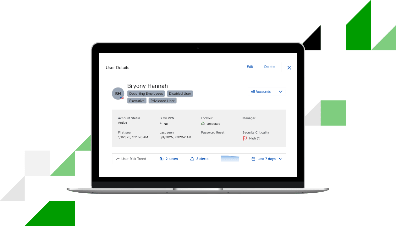 Apply Business Context to See Real Risk - User Details