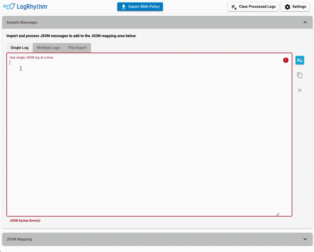 Benefits of JSON Log Source Collection for LogRhythm Customers