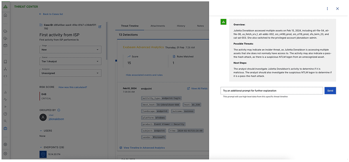Introducing Exabeam Copilot: Your New Generative AI Cybersecurity Virtual Assistant