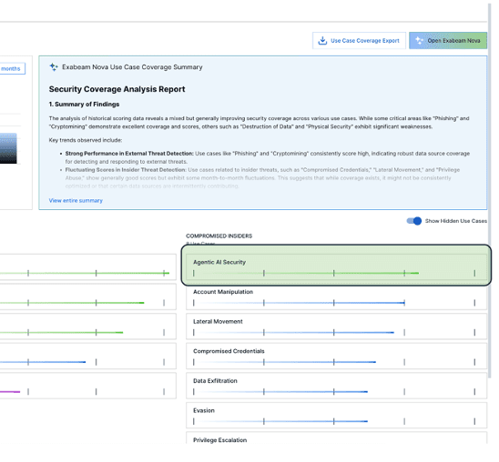 Figure 1. Outcomes Navigator is your strategic advisor for Agentic AI Security.