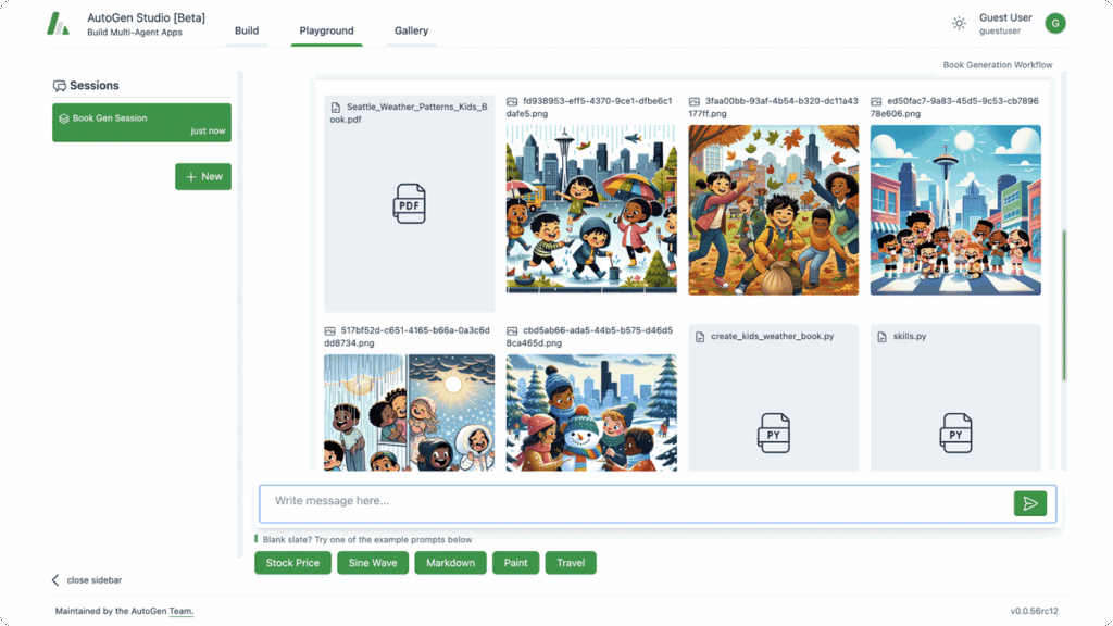 AutoGen Dashboard