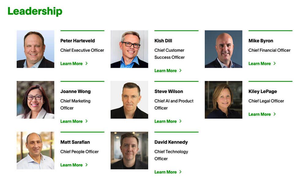 Exabeam Leadership Team