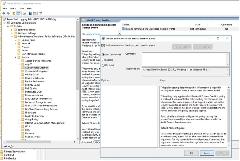 PowerShell and Command Line Logging